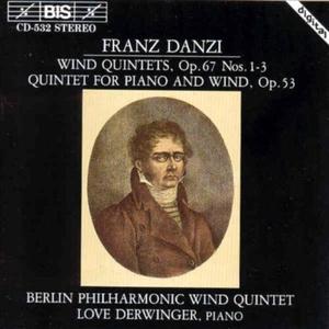 CD диск Danzi / Derwinger / Philharmonic Wind Quintet: Wind Quintets in G Op67