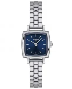 Женские швейцарские часы Lovely Square на стальном браслете 20 мм Tissot