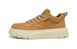 HLA Повседневные мужские кроссовки низкие черные, землянисто-желтые, цвет Earth Yellow