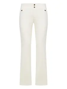 Брюки с отделкой пуговицами Etro, нейтральный