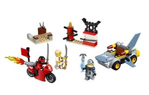 Конструктор Phantom Ninja Collection Little Builder Collection, Ninja Battle Shark Warrior, 108 деталей, 10739 LEGO