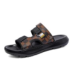 Swinsger Мужские бесшумные противоскользящие тапочки устойчивые к истиранию коричневые, цвет Brown