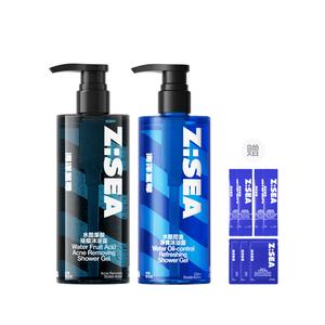 Освежающий и контролирующий жирность гель для душа очищение и контроль жирности 400ml HAIYANGZHIZUN
