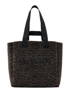 Сумка-шоппер AllSaints IZZY FZZY LEPPO, коричневый/сепия