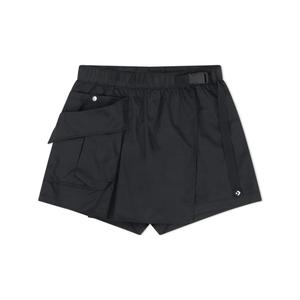 Мини-юбка-шорты с поясом Converse, черный