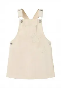 Детское джинсовое платье Mango Kids, Off-White