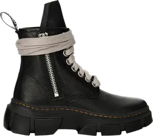 Кроссовки Dr. Martens x Rick Owens 1460 DMXL Jumbo Lace Boot 'Black', черный
