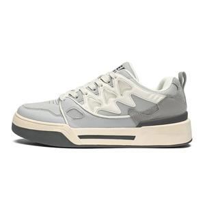 Кроссовки JEEP SPIRIT Skateboarding Shoes Men Low-top Time Gray, цвет Time Gray