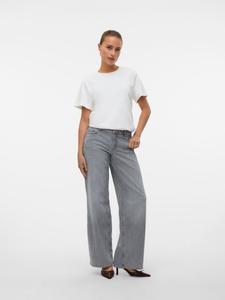 Джинсы с широкими штанинами VERO MODA VMFaye, Grey denim