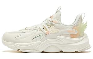 Кроссовки женские с низким верхом микрокристаллические белый флуоресцентные голые Erke