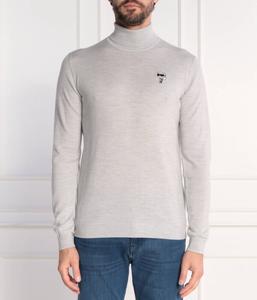 Водолазка мужская Karl Lagerfeld из мериносовой шерсти, серый
