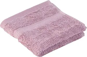 Полотенца Gözze "Нью-Йорк", (3 шт.), в наборе, современные однотонные цвета, со структурированной каймой, чистый хлопок 30х50 см (3 шт.), цвет altrosa