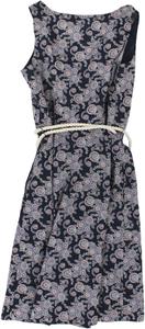 Женское модное платье-халат с принтом от Tommy Hilfiger, Navy Paisley