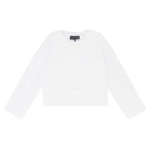 Футболка с длинными рукавами «Who Decides War Amalgamated Window» белого цвета