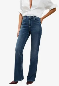 Джинсы-Клеш с высокой талией Lipsy, Mid Wash Blue