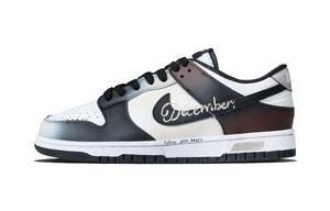 Nike Кроссовки для скейтбординга Dunk Cold Moon устойчивые к истиранию низкие унисекс Black