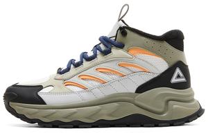 PEAK Нескользящие и износостойкие высокие повседневные туфли Rebound, мужские, светло-серо-зеленые