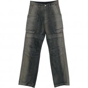 Прямые джинсы RICK OWENS, серый