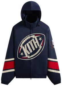 Утепленная нейлоновая куртка Kith For The NFL New York Giants, черный
