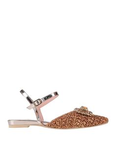 Балетки Ras, коричневый