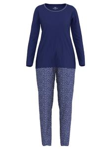 Götzburg Пижама «Марсель» в сине-темный горошек