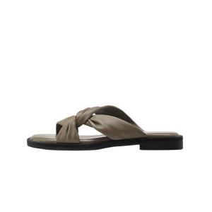 Скользящие тапочки для женщин с резиновой подошвой, устойчивые к скольжению и истиранию 7or9, Matcha Egg Rolls-зеленый