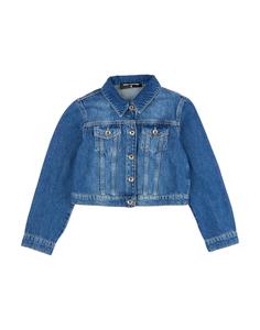Джинсовая куртка для девочек Patrizia Pepe, синий