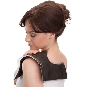 Подушка для шеи с торфом No brand, черный