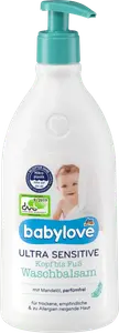 Детский бальзам для мытья головы и ног ультрачувствительный 500мл babylove