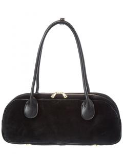 Кожаная сумка через плечо Persaman New York, черный