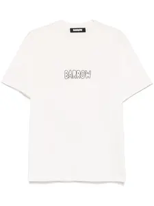 Футболка с графичным принтом BARROW, белый