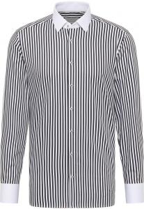 Рубашка делового кроя Slim Fit ETERNA, черный