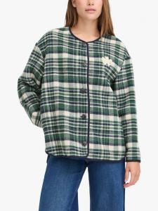 Куртка Johanna в клетку ICHI, Pineneedle