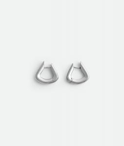 Серьги-плавники Bottega Veneta