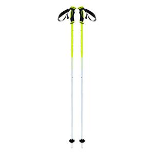 Head Лыжный комплект с двумя лыжами и одной лыжной палкой, сверхлегкий авиационный алюминий, желтый, 125 см