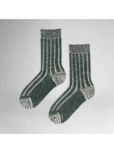 Носки Paint Fashion в бутылочно-зеленом цвете Hudson