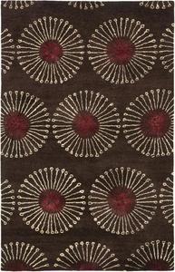 Ковер ручной работы SAFAVIEH, 229 x 290 см, Soho Collection Coffee / Brown SOH821B из премиальной шерсти