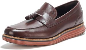 Мужские лоферы Cole Haan Originalgrand Meridian с кисточками, черный/коричневый