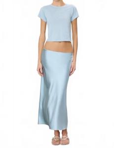 Eterne Юбка миди Camila пыльно-голубого цвета