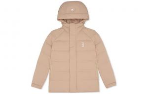 Пуховик унисекс бежевый Mlb