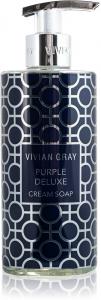 Роскошное мыло для рук Purple Deluxe с ароматом жасмина и пачули Vivian Gray, su kvapiosiomis medžiagomis 400 мл