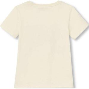 Футболка детская Gucci с рисунком, белый / желтый