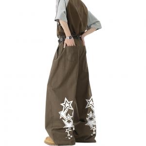 Джинсы Unisex Moderate Scimitar HUANQIU, коричневый