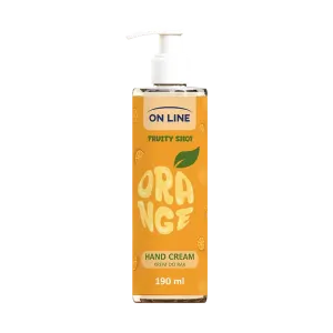 Крем для рук Апельсин, 190 мл On Line Fruity shot