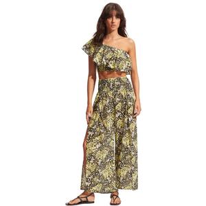 Брюки с присборенным лифом Seafolly, цвет wildlime