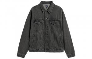 Куртка мужская черный/серый Gap