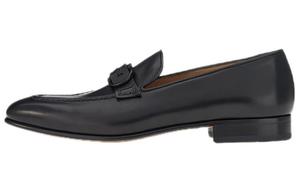 Gancini Men"s Casual Men Low-top Black Ferragamo