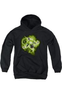 Толстовка с капюшоном Green Lantern "Туманность Фонаря" для молодежи Gildan
