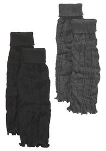 Гетры для ног LAVANA, серый/черный