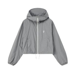 Skechers Ячжуан серия Дышащая быстросохнущая одежда с защитой от ультрафиолета Унисекс серый, Gray-00Q9